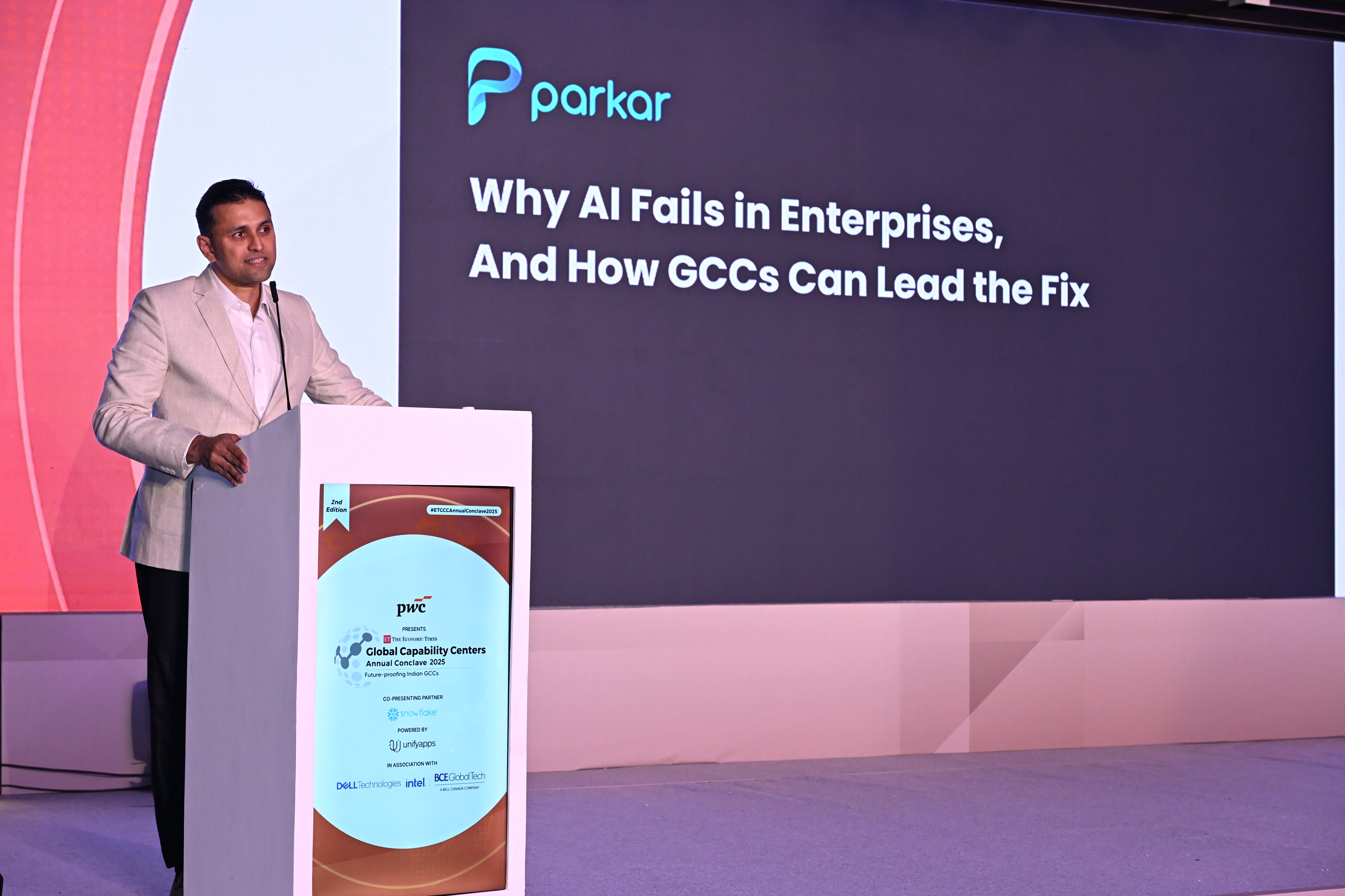 Parkar at ET GCC Conclave Bengaluru 2025